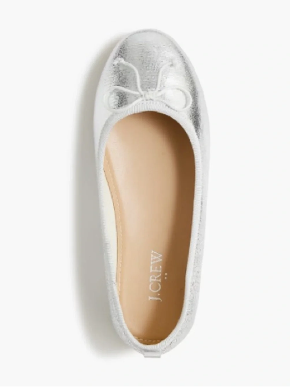 J. Crew shiny metallic